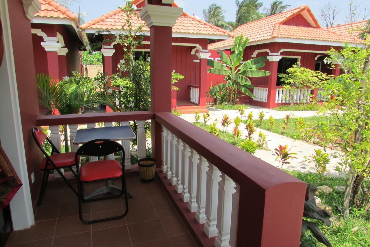 Phoumrumduol Bungalow Kampot Exterior foto