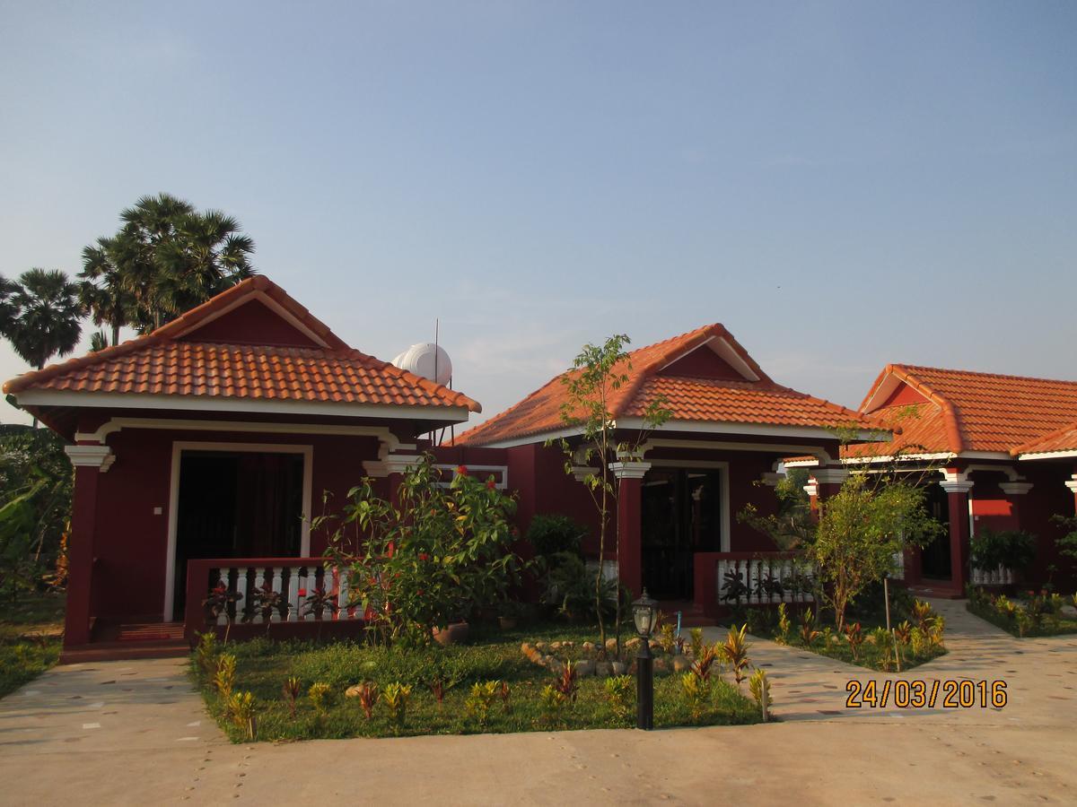 Phoumrumduol Bungalow Kampot Exterior foto